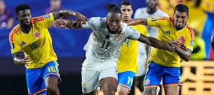 CM 2026 - șaisprezecimi de finală: Columbia - Ghana 1-0
